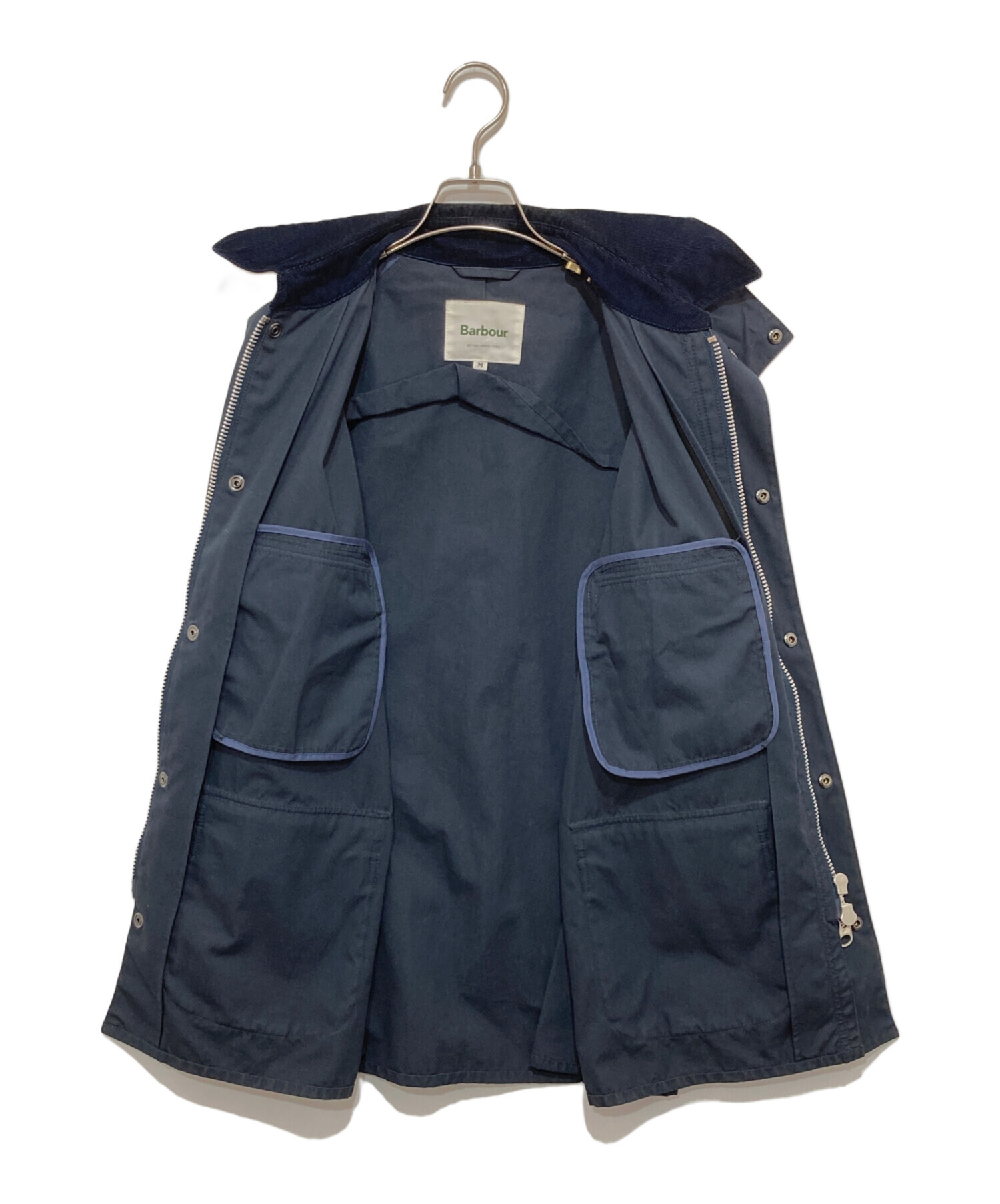 中古・古着通販】Barbour (バブアー) BEDALE ネイビー サイズ:M
