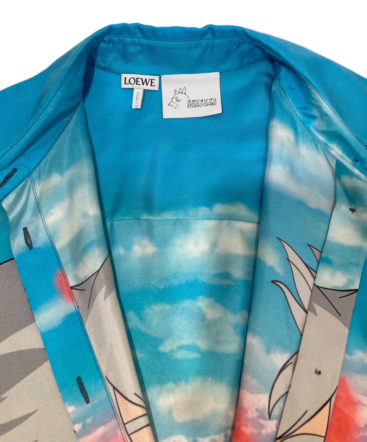 【中古】LOEWE ロエベ スタジオジブリ 荒れ地の魔女 ポロシャツニット SB44Y14K01 XSサイズ  レッド セーター 23006954 RD 中古】LOEWE ロエベ スタジオジブリ 荒れ地の魔女 ポロシャツニット