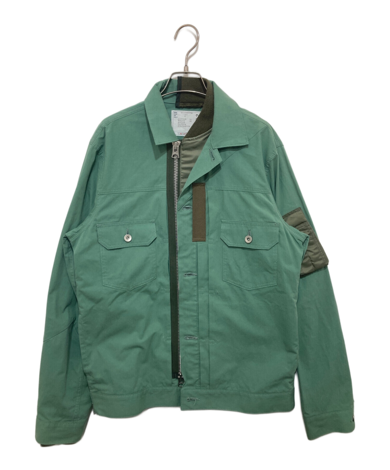 中古・古着通販】sacai (サカイ) COTTON NYLON OXFORD BLOUSON