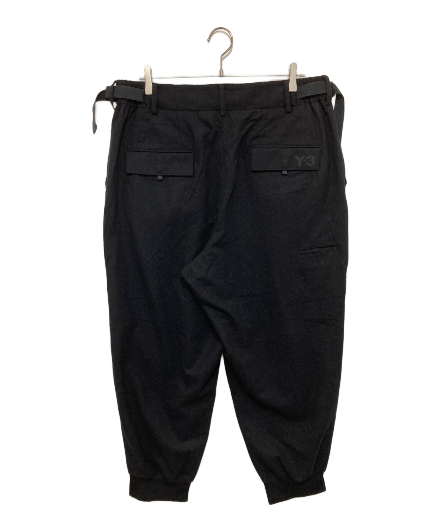 中古・古着通販】Y-3 (ワイスリー) M CLASSIC WOOL FLANNEL CUFF PANTS