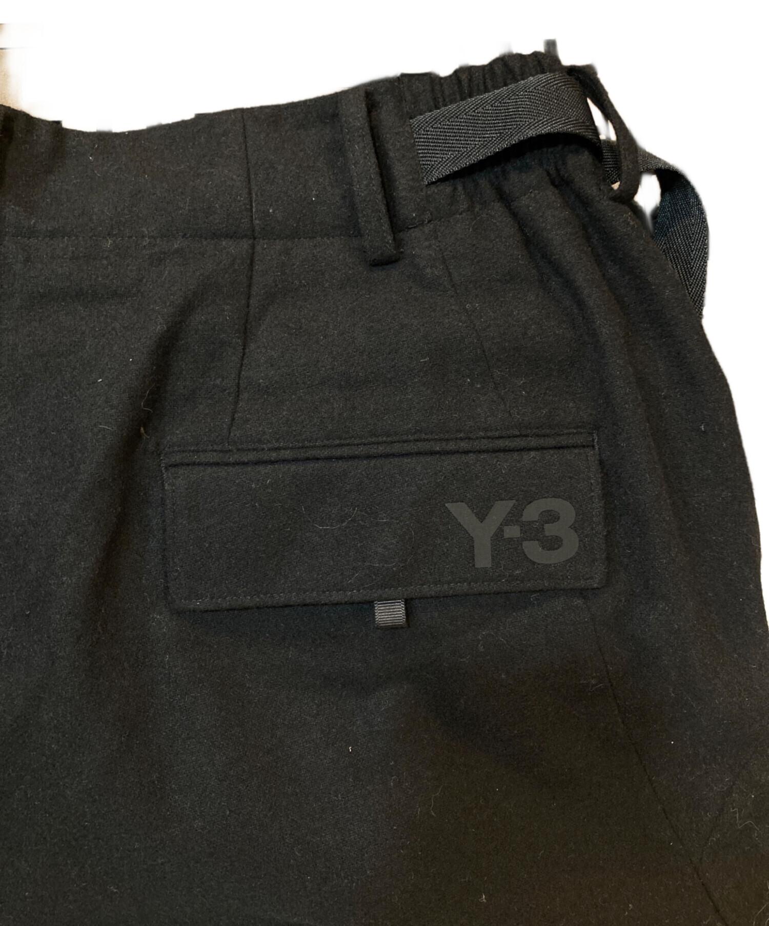 中古・古着通販】Y-3 (ワイスリー) M CLASSIC WOOL FLANNEL CUFF PANTS