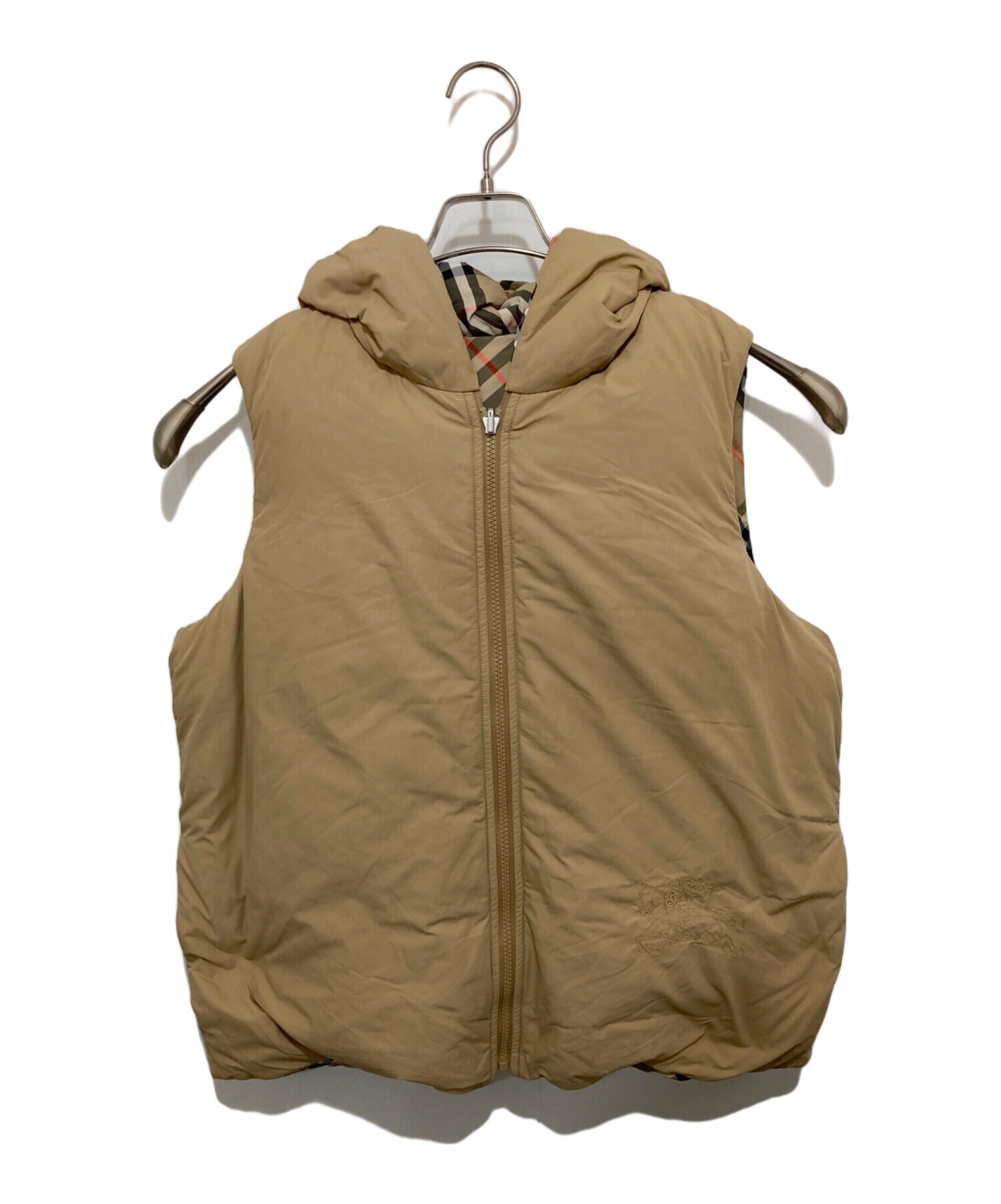 中古・古着通販】BURBERRY (バーバリー) リバーシブルパテッドベスト