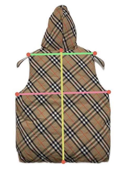 Burberry バーバリー ノバチェック リバーシブル ベスト40 新品未使用タグ付き】バーバリー リバーシブル ベスト ジレ ノバ