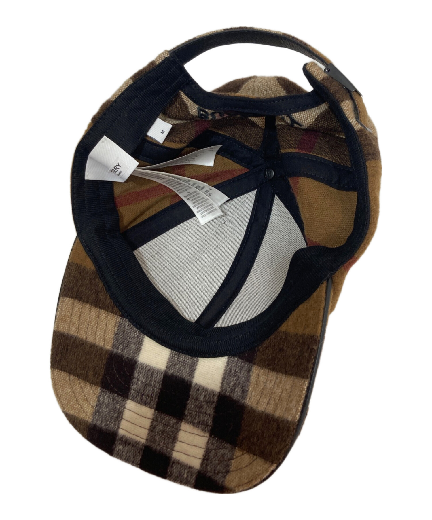 Burberry london ベースボールキャップ チェック EKD ベースボールキャップ (スナッグ) - メンズ