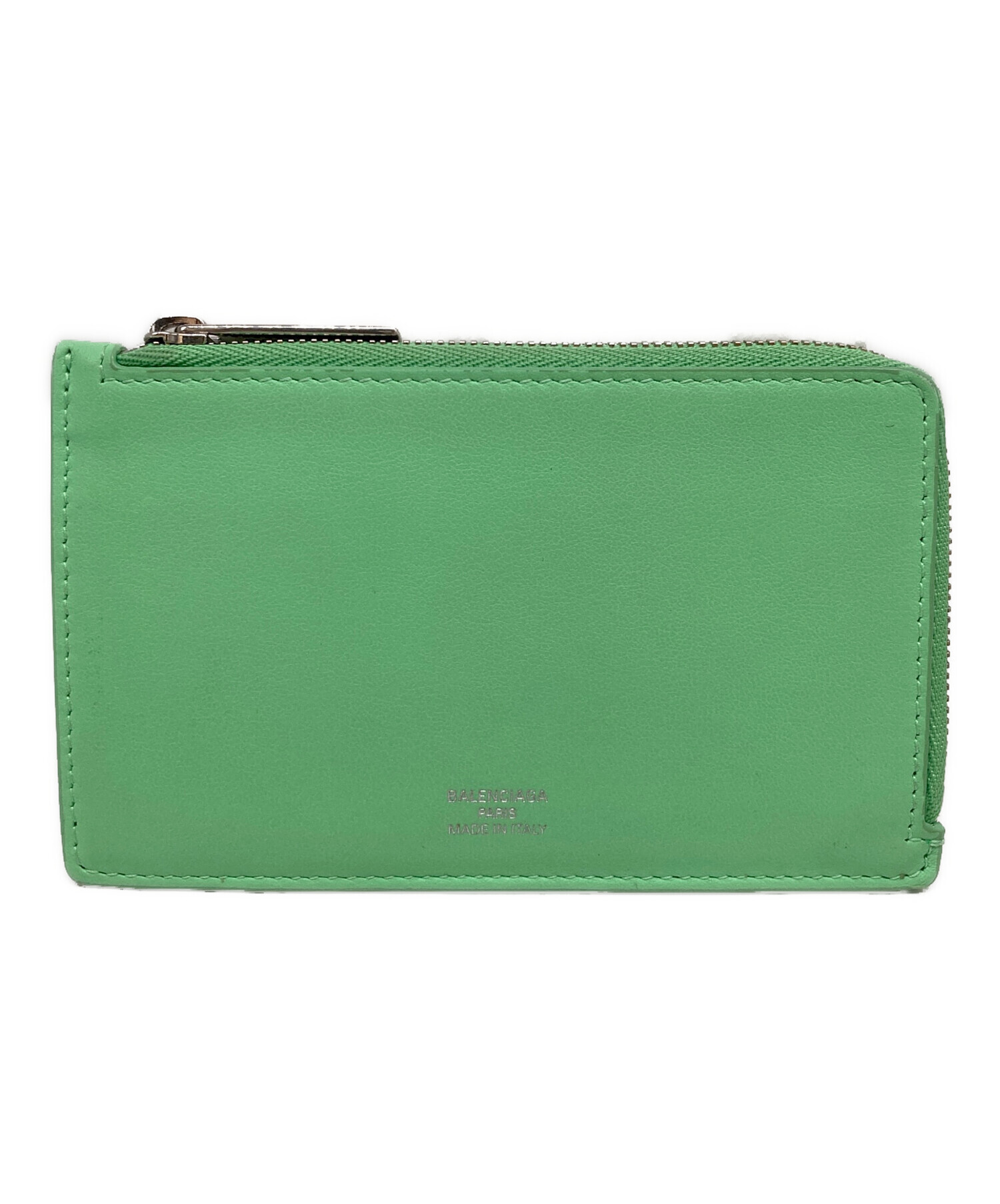 中古・古着通販】BALENCIAGA (バレンシアガ) コインケース グリーン 