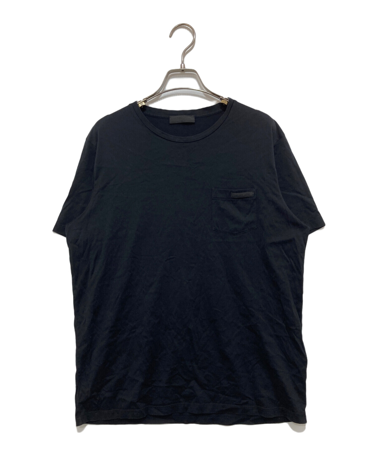 中古・古着通販】PRADA (プラダ) Tシャツ ブラック サイズ:M｜ブランド 