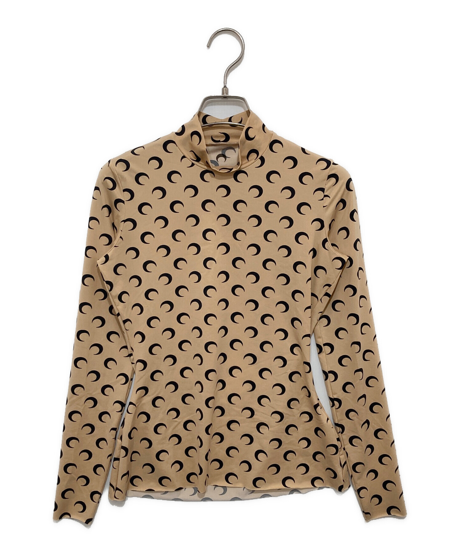 美品　マリーンセル MARINE SERRE セカンドスキン　ベージュ マリーンセル セカンドスキン ベージュ marine serre 中古・古着通販