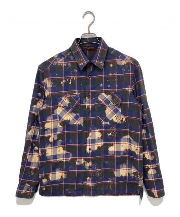 中古・古着通販】LOUIS VUITTON (ルイ ヴィトン) ブリーチ加工チェック