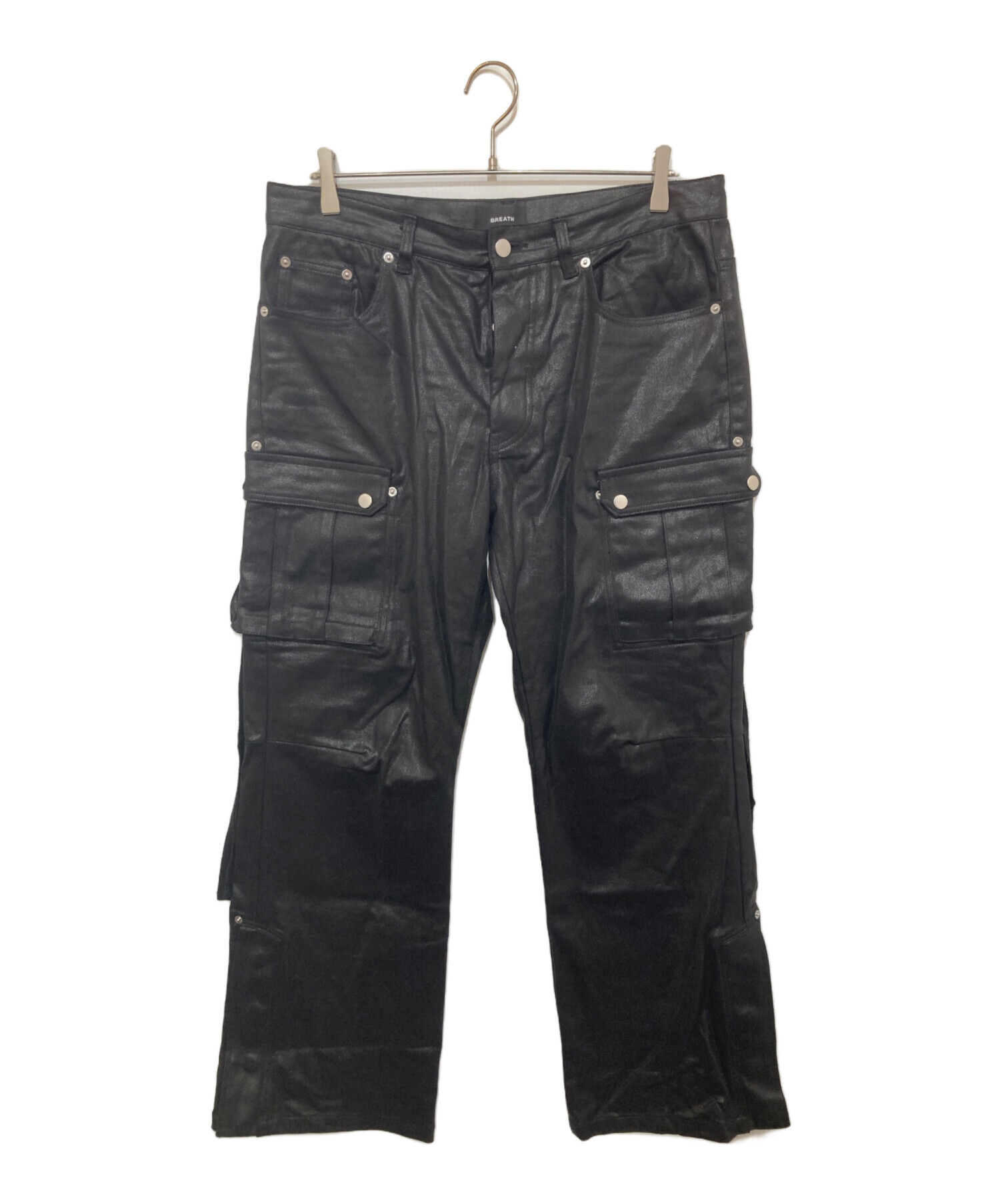 中古・古着通販】BREATH (ブレス) COATING BOOTCUT CARGO PANTS