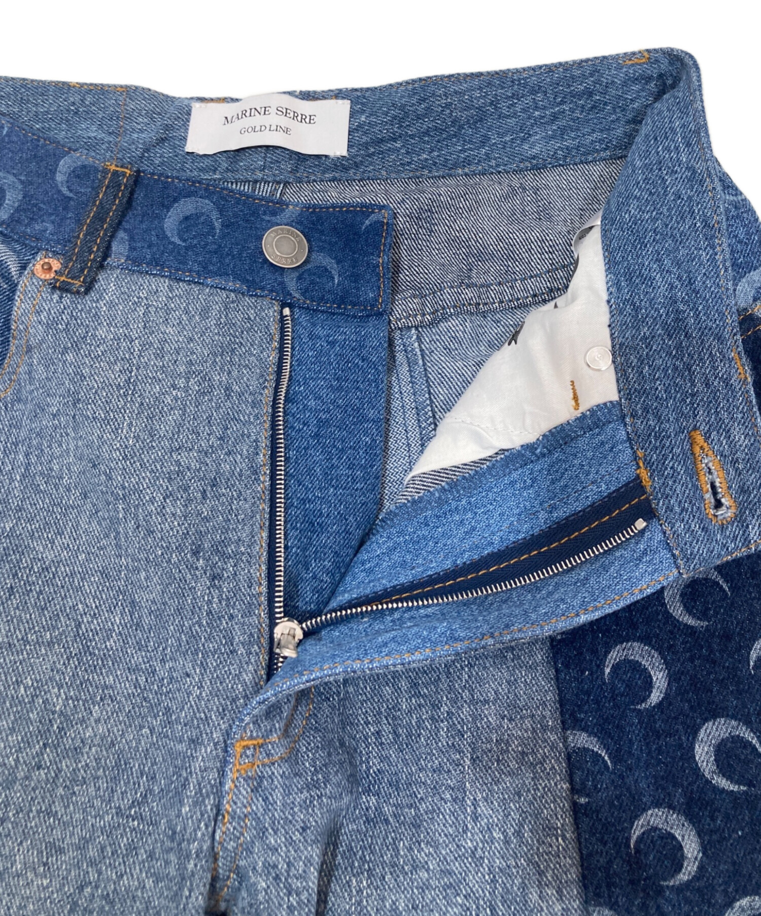 中古・古着通販】MARINE SERRE (マリーンセル) Regenerated Moon Denim