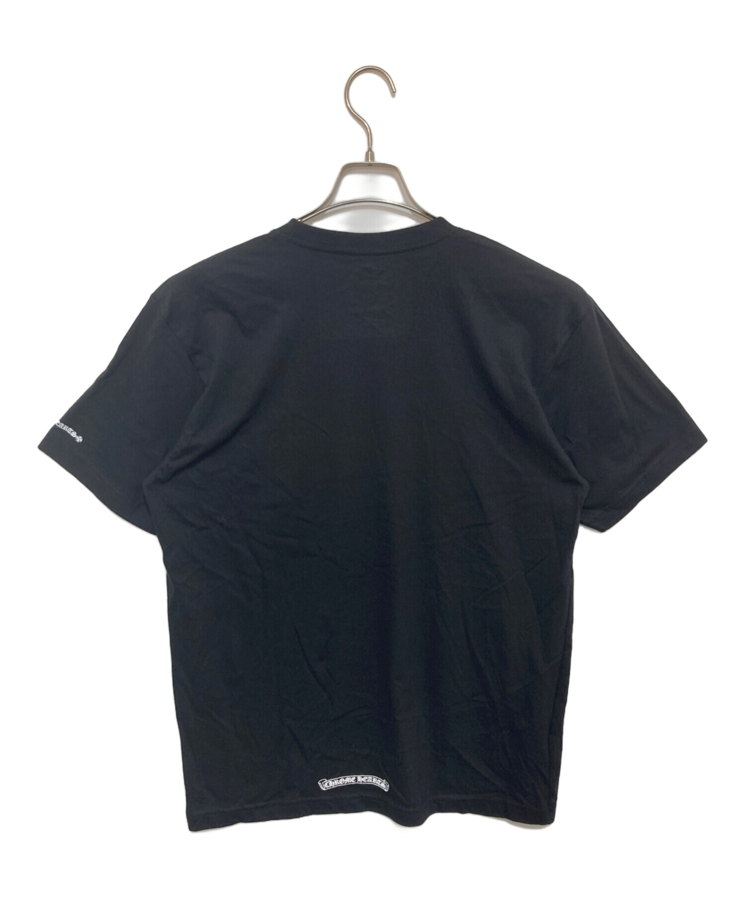 中古・古着通販】CHROME HEARTS (クロムハーツ) ネックロゴTシャツ 