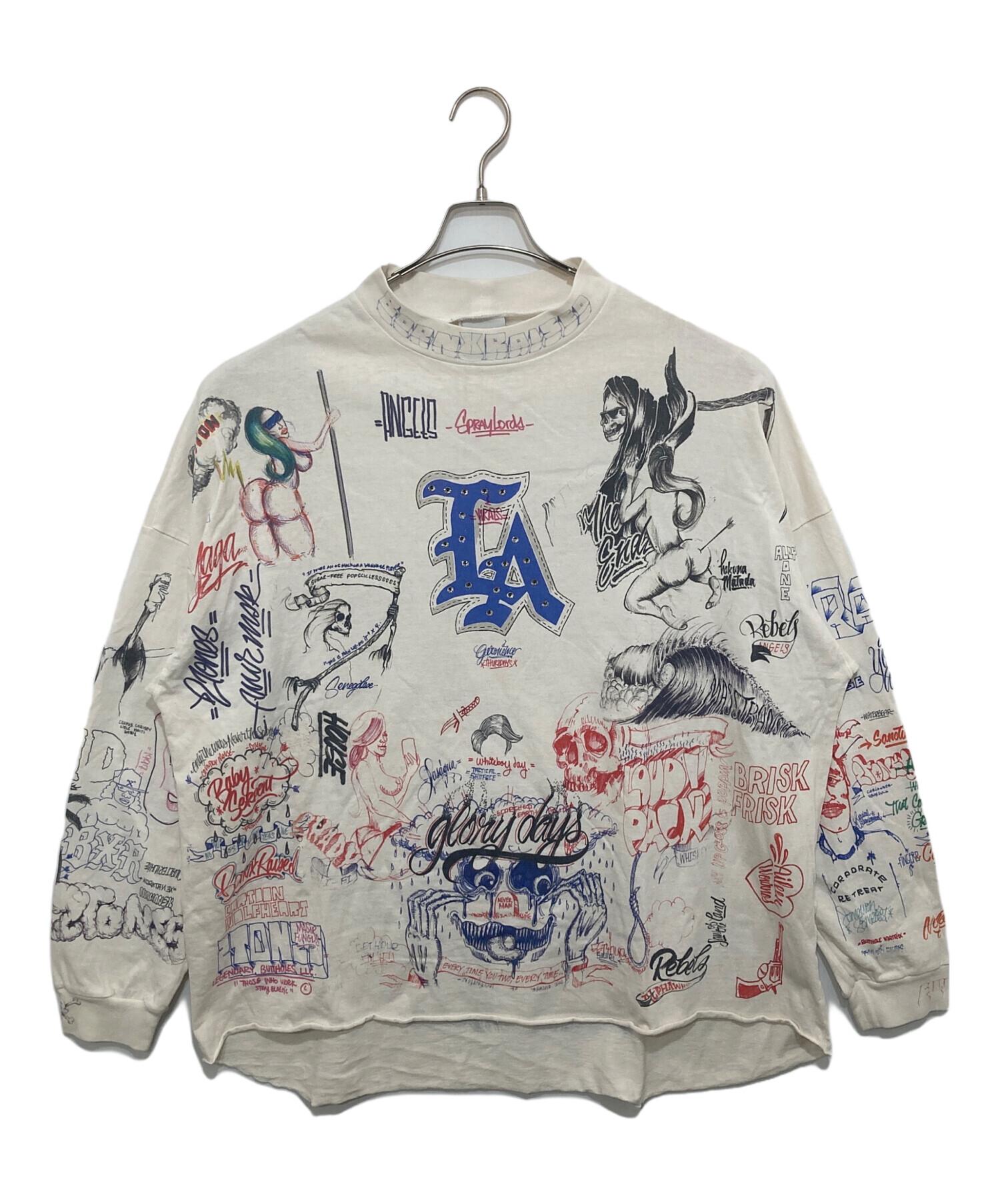 中古・古着通販】SAINT MICHAEL (セントマイケル) BR LS TEE/LA 