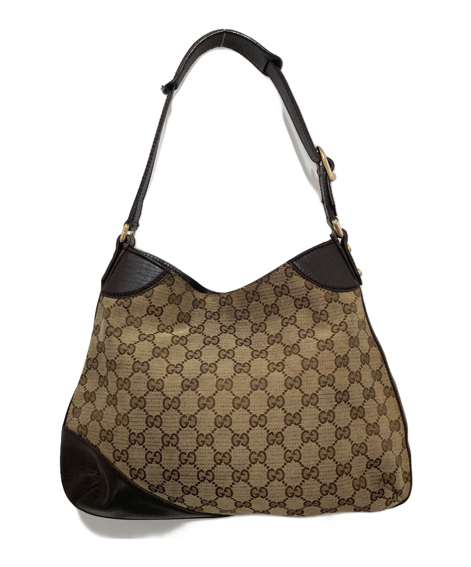 中古・古着通販】GUCCI (グッチ) GGキャンバスワンショルダーバッグ