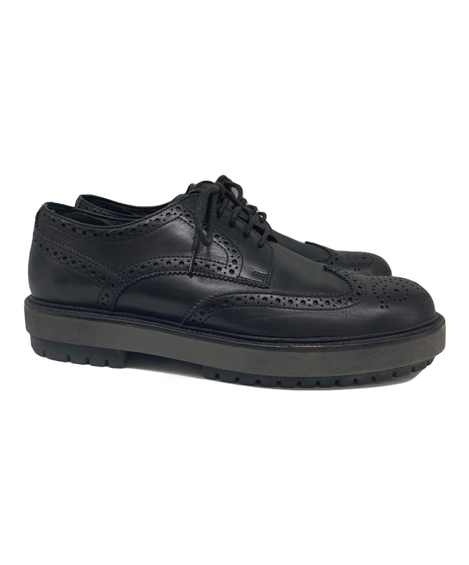 中古・古着通販】TOD'S (トッズ) ウイングチップ レザーシューズ 中古・古着通販】TOD'S (トッズ) ウイングチップ レザーシューズ