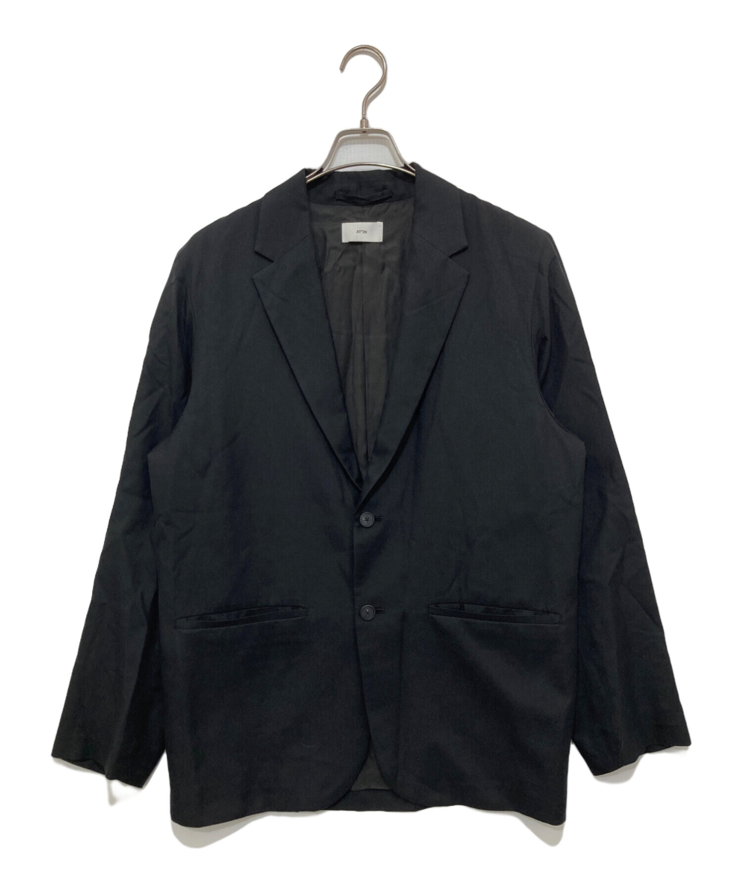 中古・古着通販】ATON (エイトン) NIDOM SILK TAILORED JACKET 