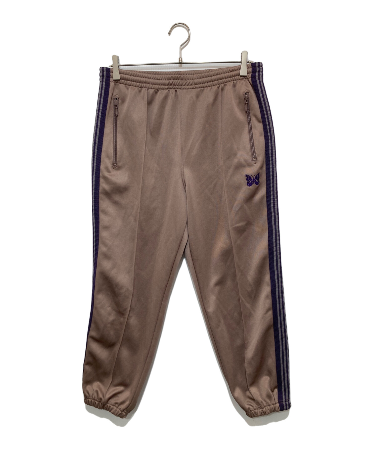 中古・古着通販】Needles (ニードルズ) ZIPPED TRACK PANT POLY SMOOTH