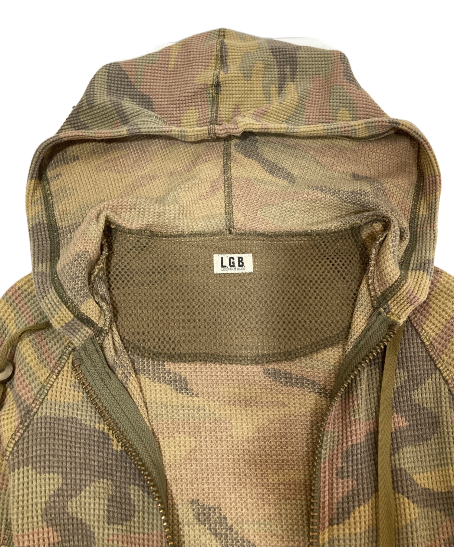 中古・古着通販】L.G.B (ルグランブルー) ジップパーカー カーキ