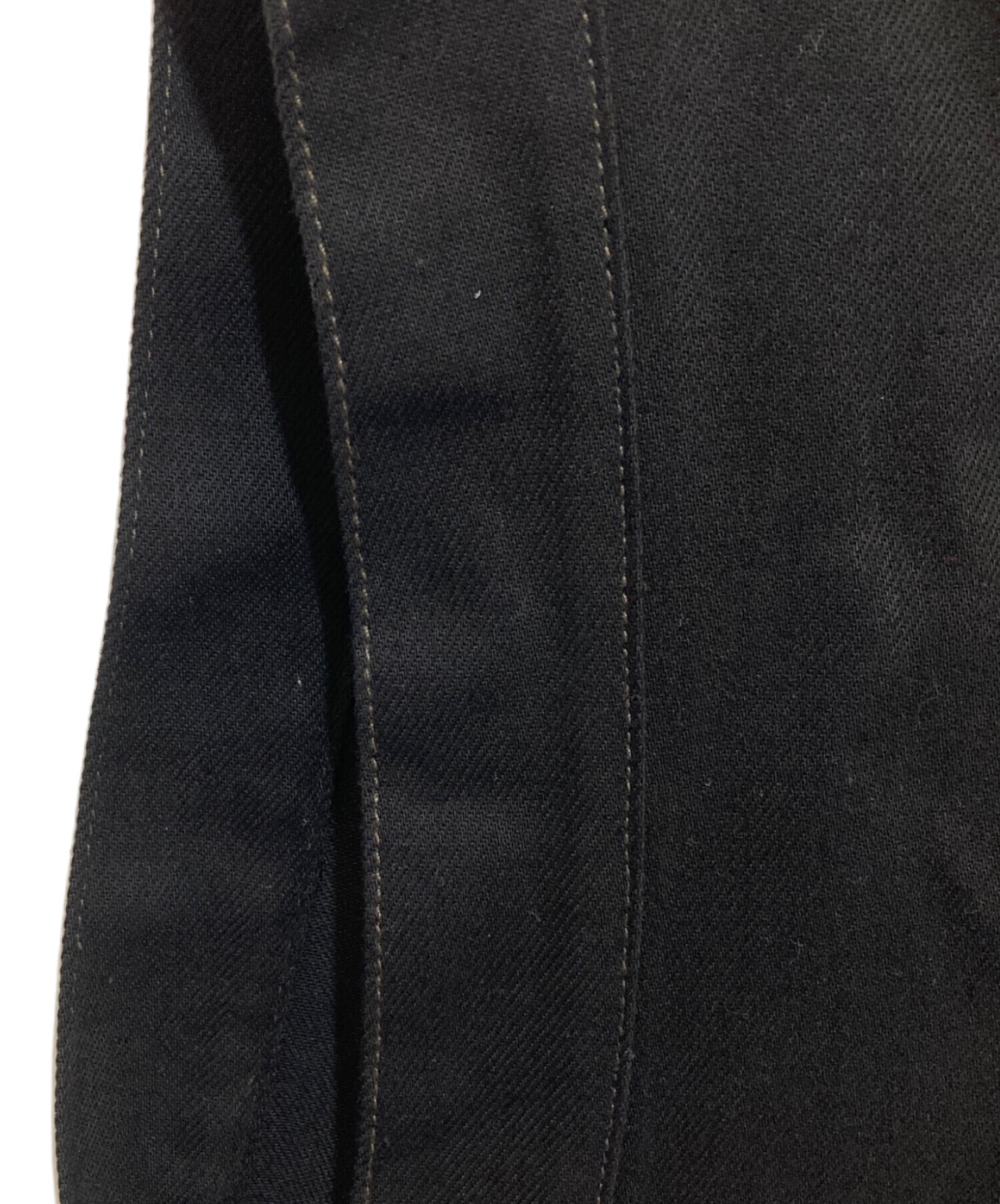 中古・古着通販】LEMAIRE (ルメール) CHASUBLE/デニムベスト ブラック 