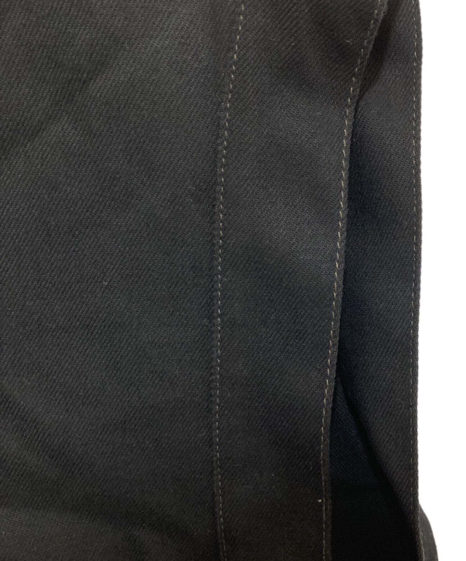 中古・古着通販】LEMAIRE (ルメール) CHASUBLE/デニムベスト ブラック 