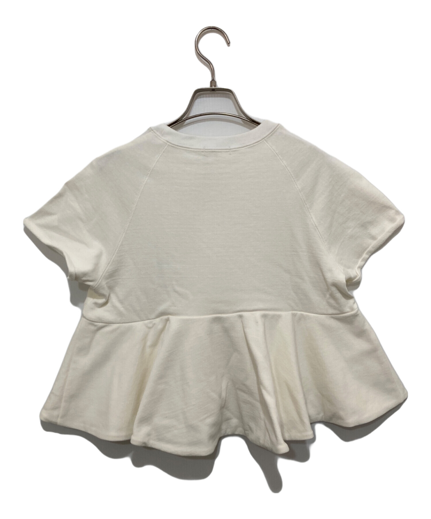 未使用タグ✳︎yori ヨリドライコンパクト裏毛フレアTee 中古・古着通販yori (ヨリ) ドライコンパクト裏毛フレアTee