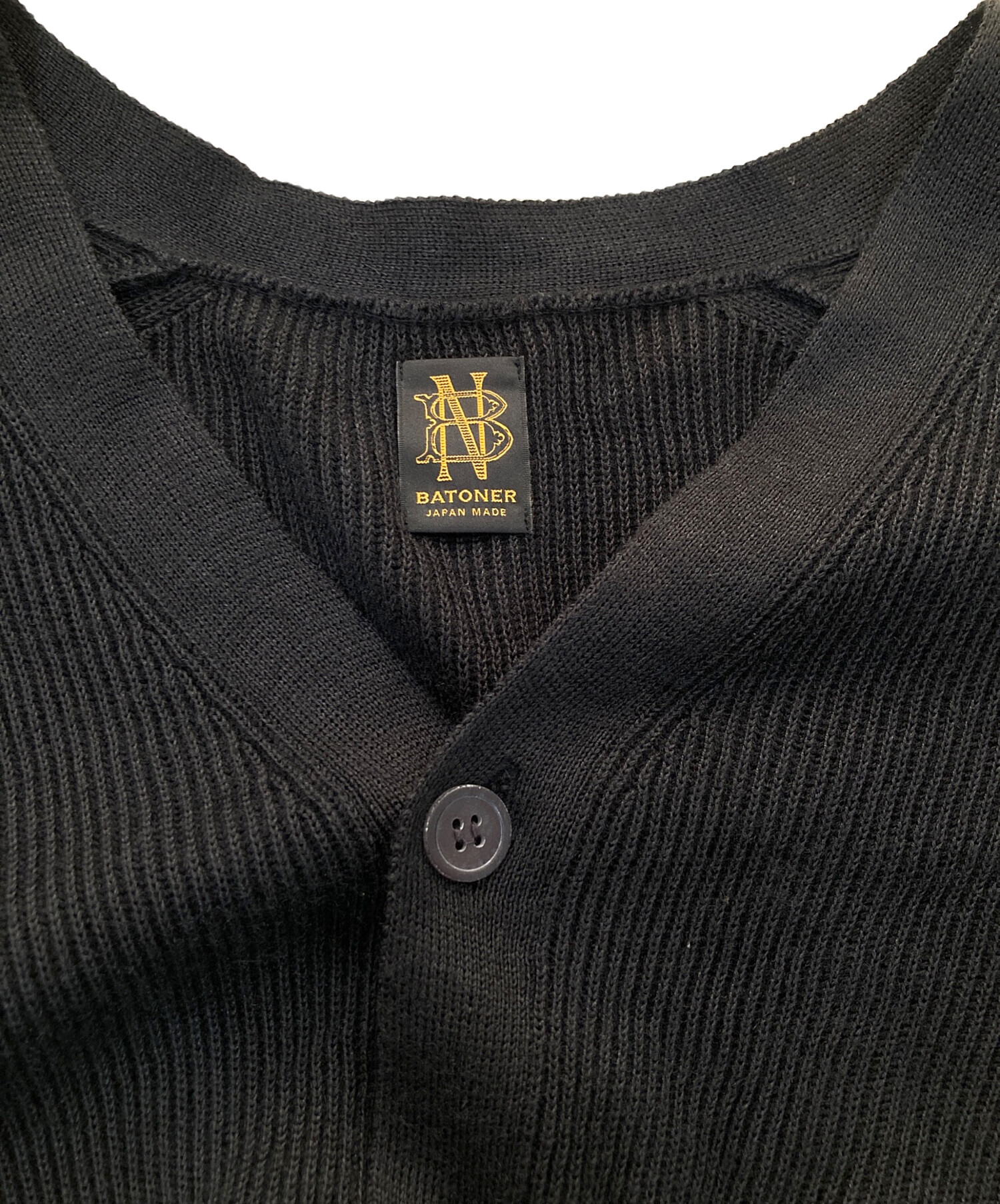 中古・古着通販】BATONER(バトナ―) (バトナ―) ROYAL RAMIE V NECK 
