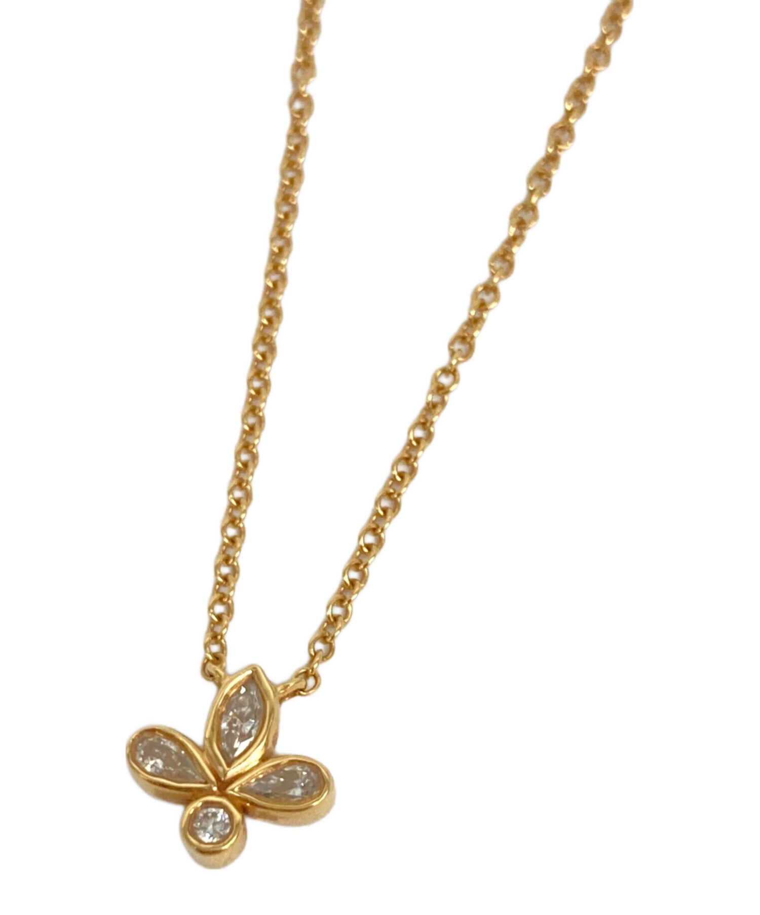 ティファニー フルール ド リス ネックレス 中古・古着通販】TIFFANY 