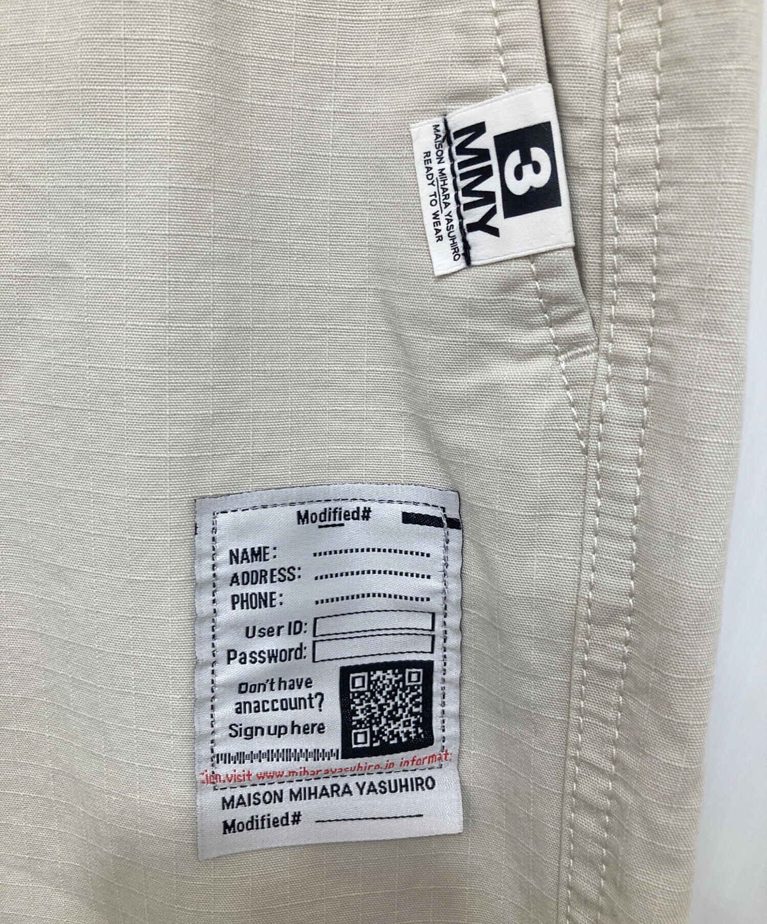 中古・古着通販】Maison MIHARA YASUHIRO (メゾン ミハラ ヤスヒロ