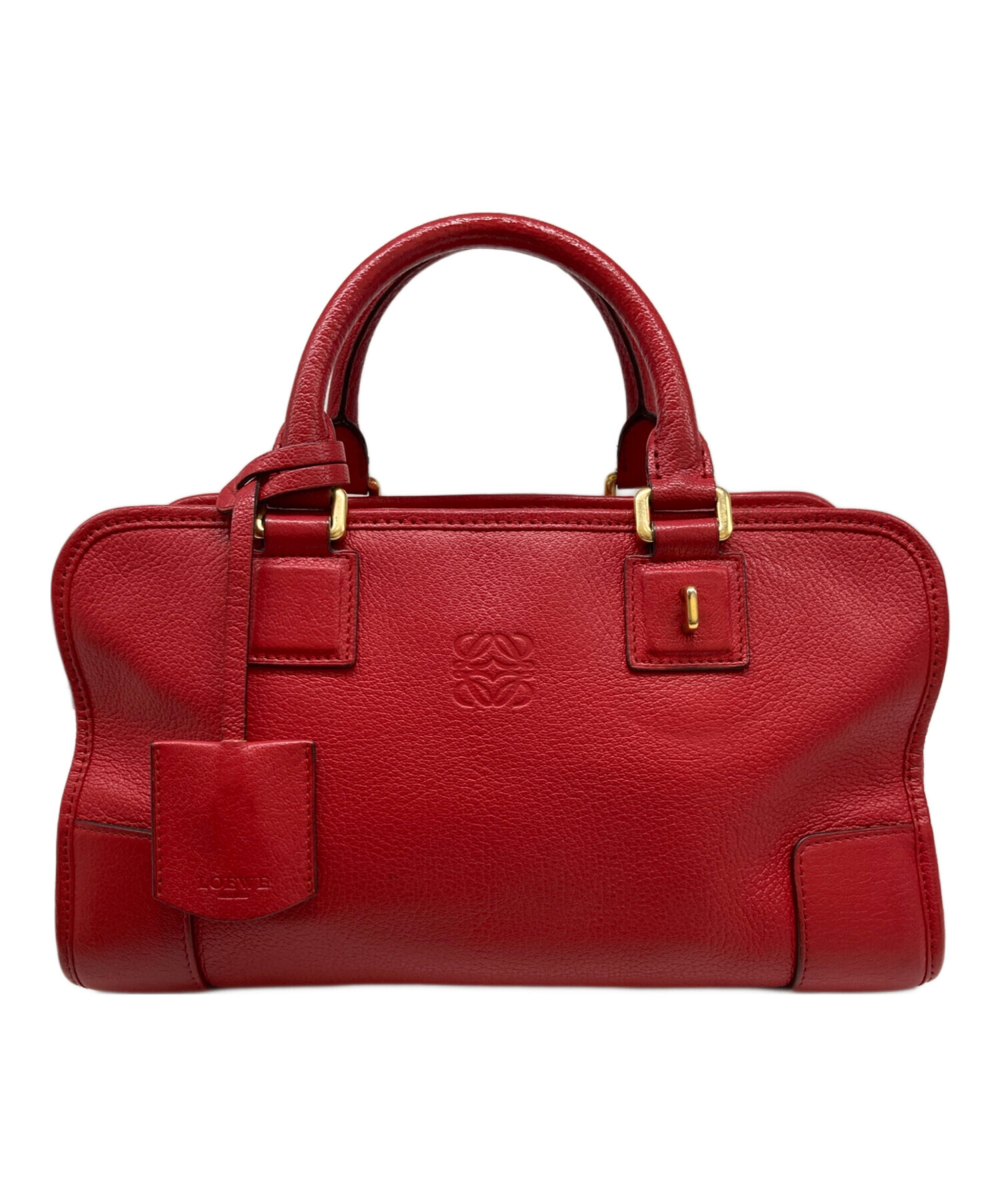中古・古着通販】LOEWE (ロエベ) ハンドバッグ レッド｜ブランド・古着 
