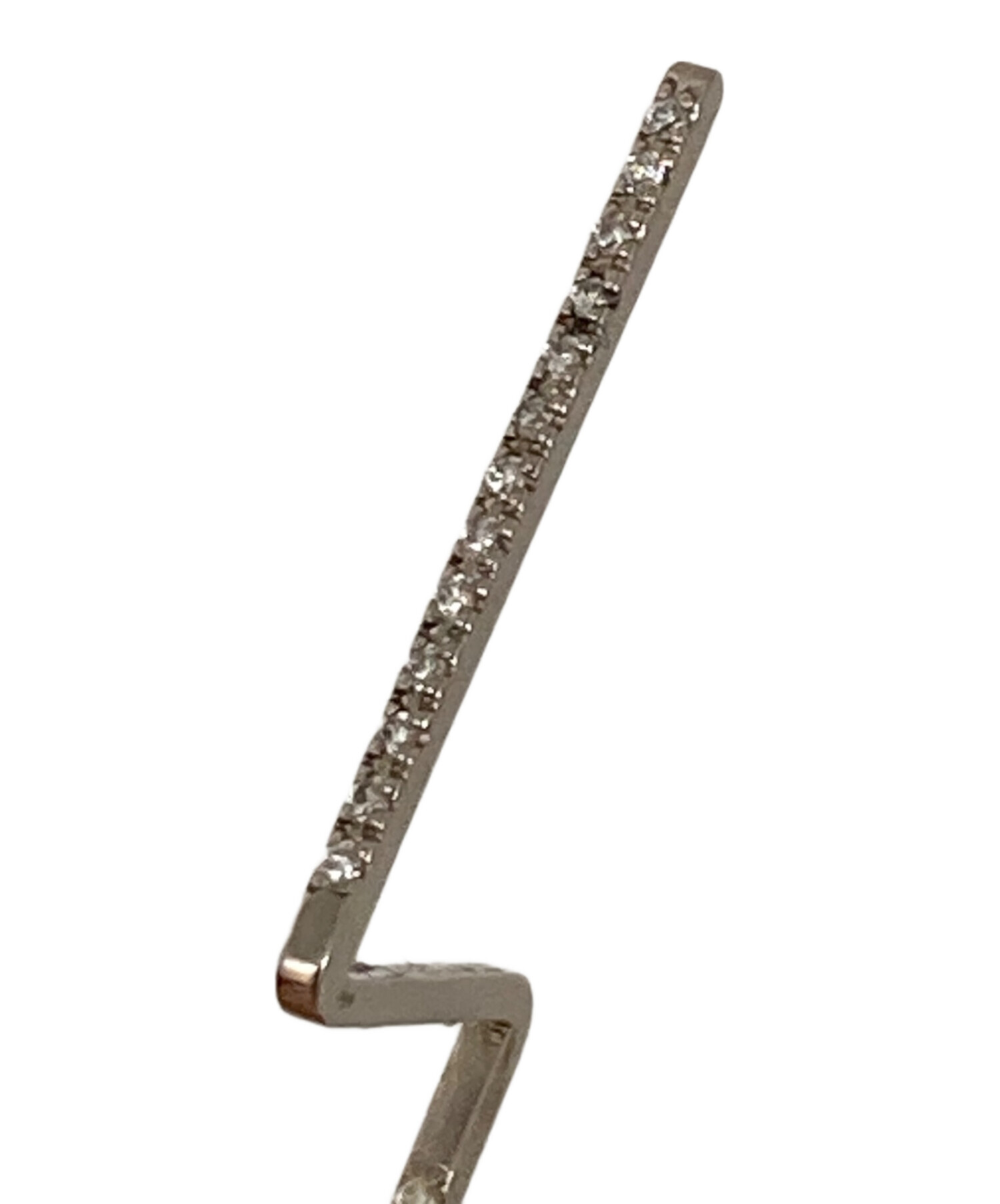 中古・古着通販】shihara (シハラ) Diamond Post Earring 0101