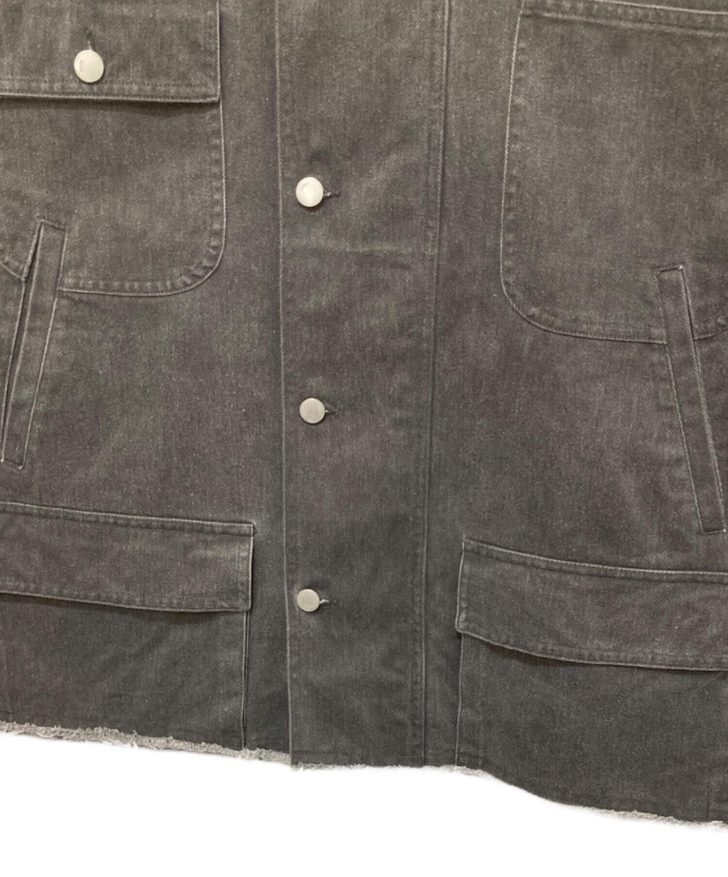 中古・古着通販】YOKE (ヨーク) Cotton Cut Off Coverall Jacket 
