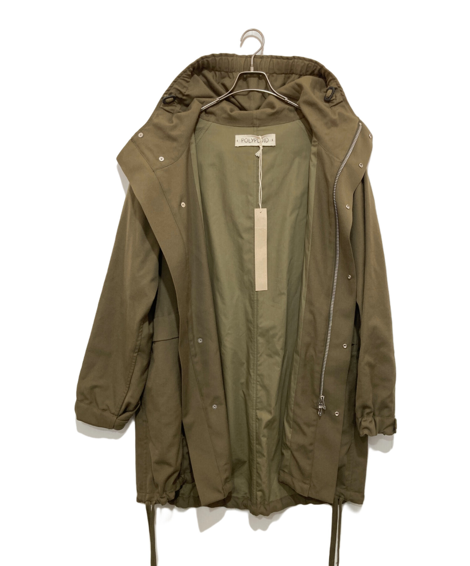 中古・古着通販】POLYPLOID (ポリプロイド) OVERSIZE PARKA B オリーブ 