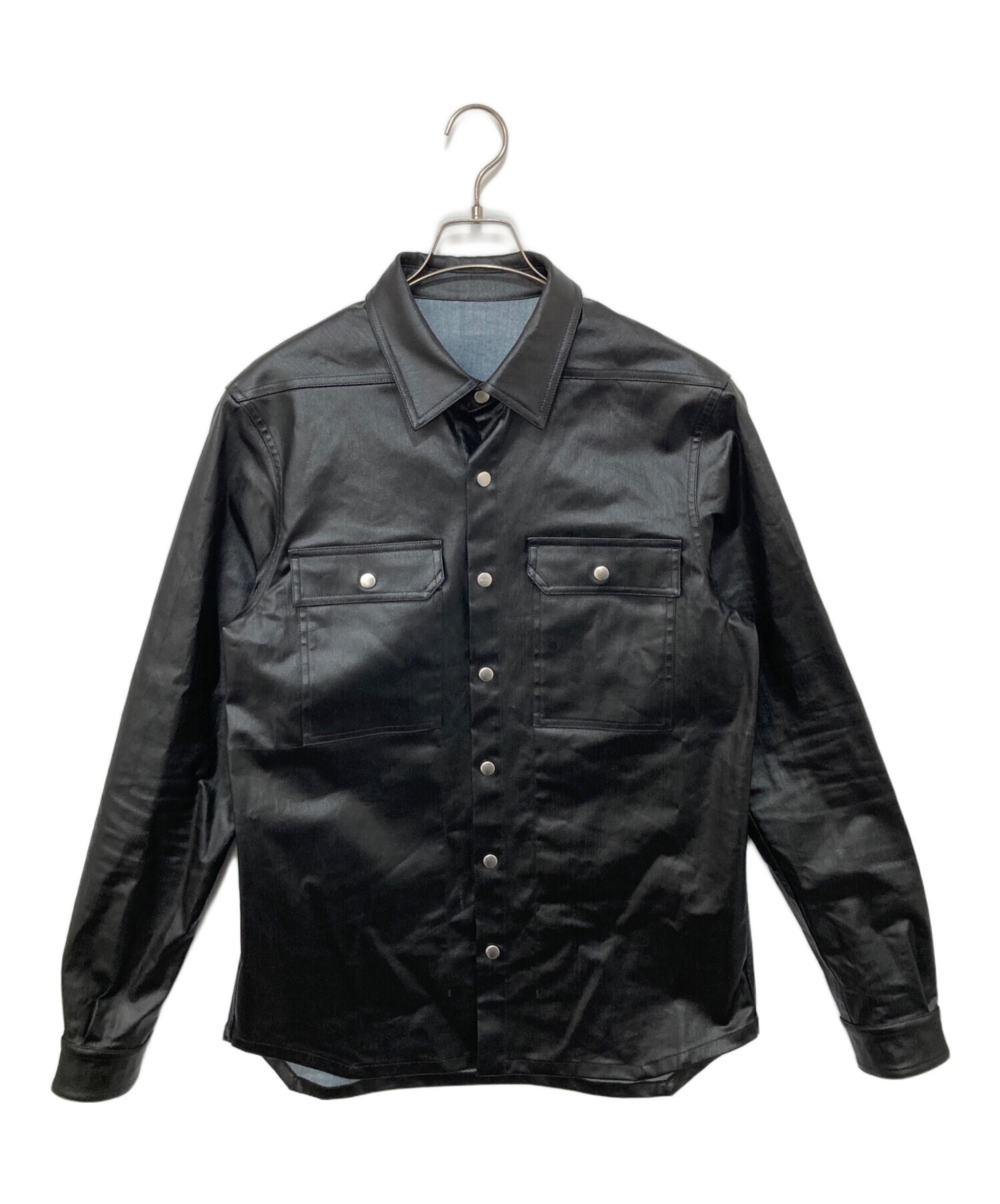 d*6様 Rick Owens 19FW OUTERSHIRT LLP レザー 楽天市場】Rick Owens リックオウエンス レザージャケット