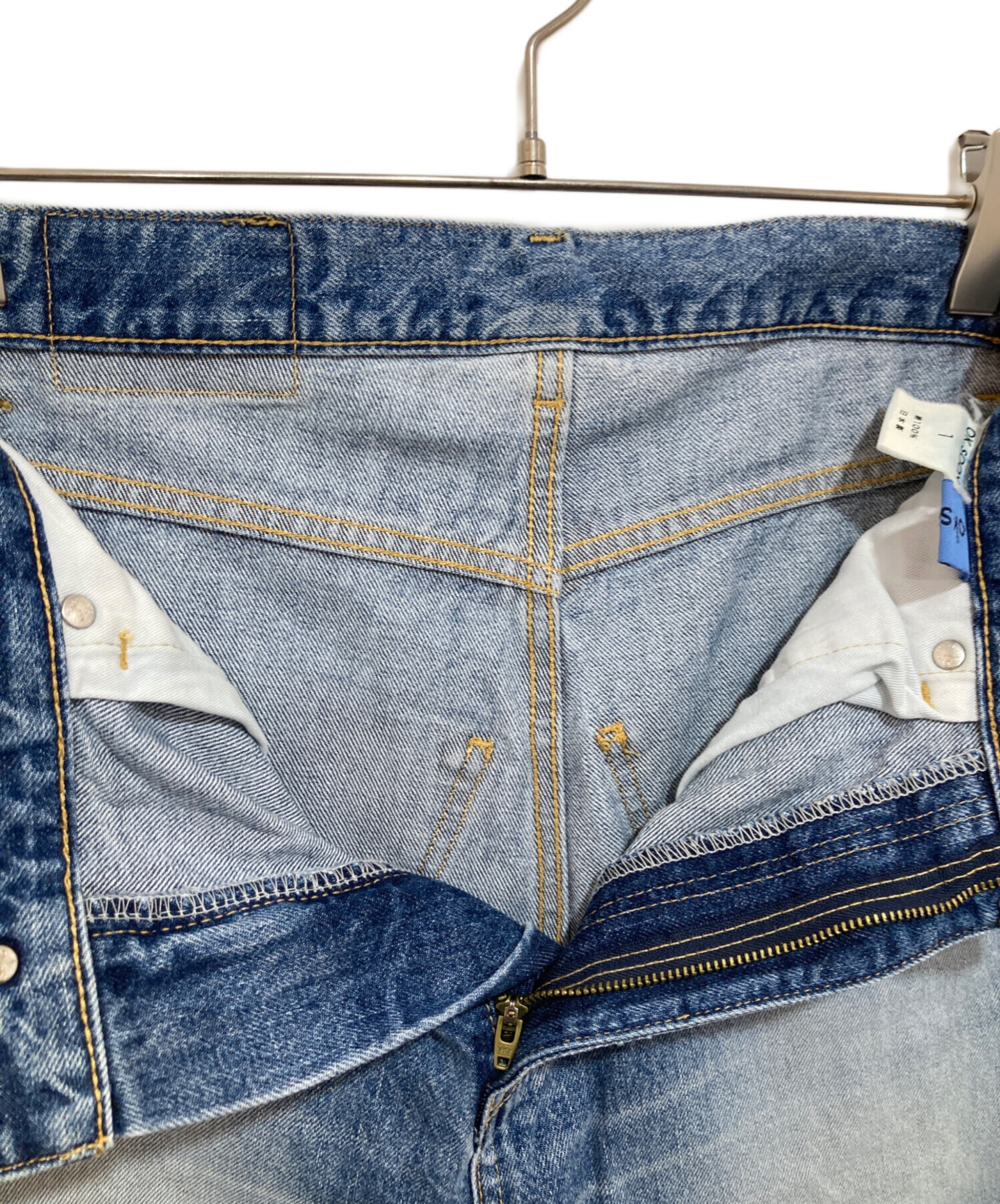 中古・古着通販】ok.soon (オクスン) original wide denim