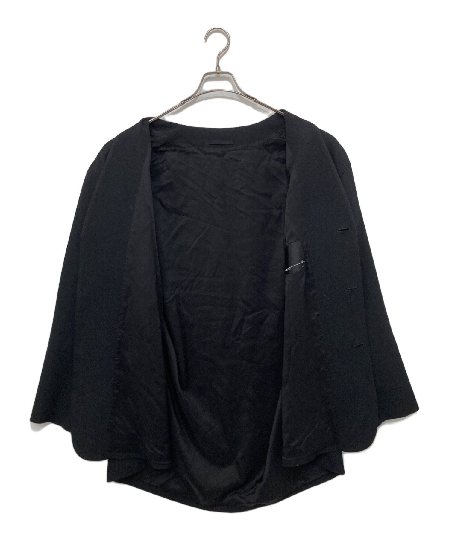 ジャケット・アウター LAD MUSICIAN COLLORLESS LONG COAT LAD