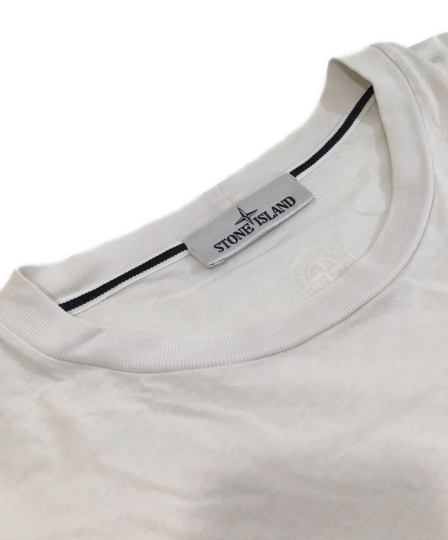 中古・古着通販】STONE ISLAND (ストーンアイランド) ロゴプリントT