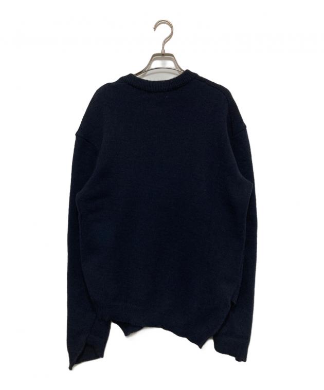 トリコ　コムデギャルソン　紺　ニット セーター トリコ コムデギャルソン 紺 ニット セーター tricot COMME des