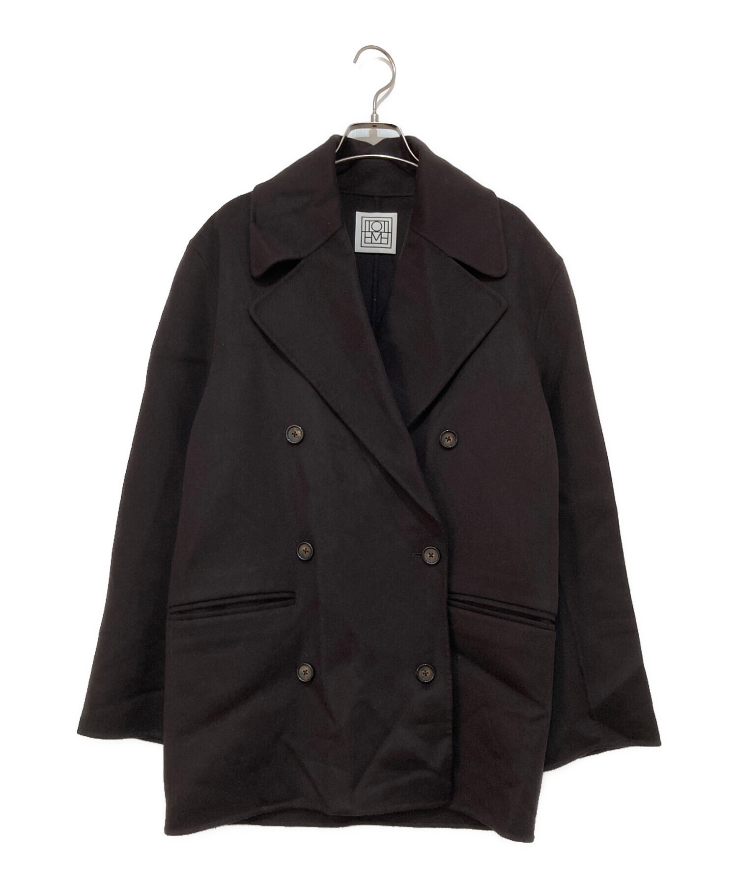 中古・古着通販】TOTEM (トーテム) Brown double-breasted coat