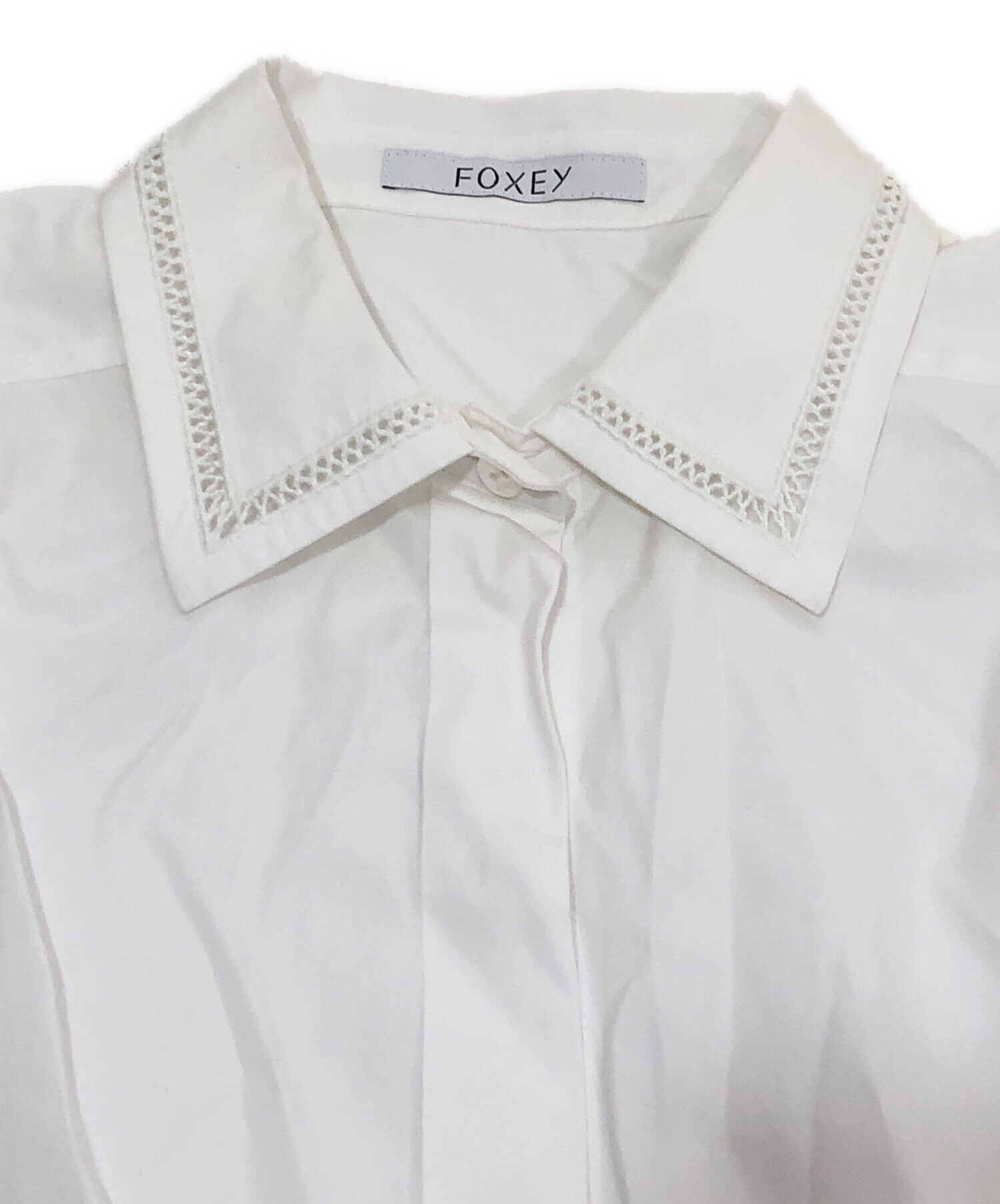 FOXEY ホワイト パフスリーブ トップス 38 FOXEY ホワイト パフスリーブ トップス 38 楽天市場】パフスリーブ