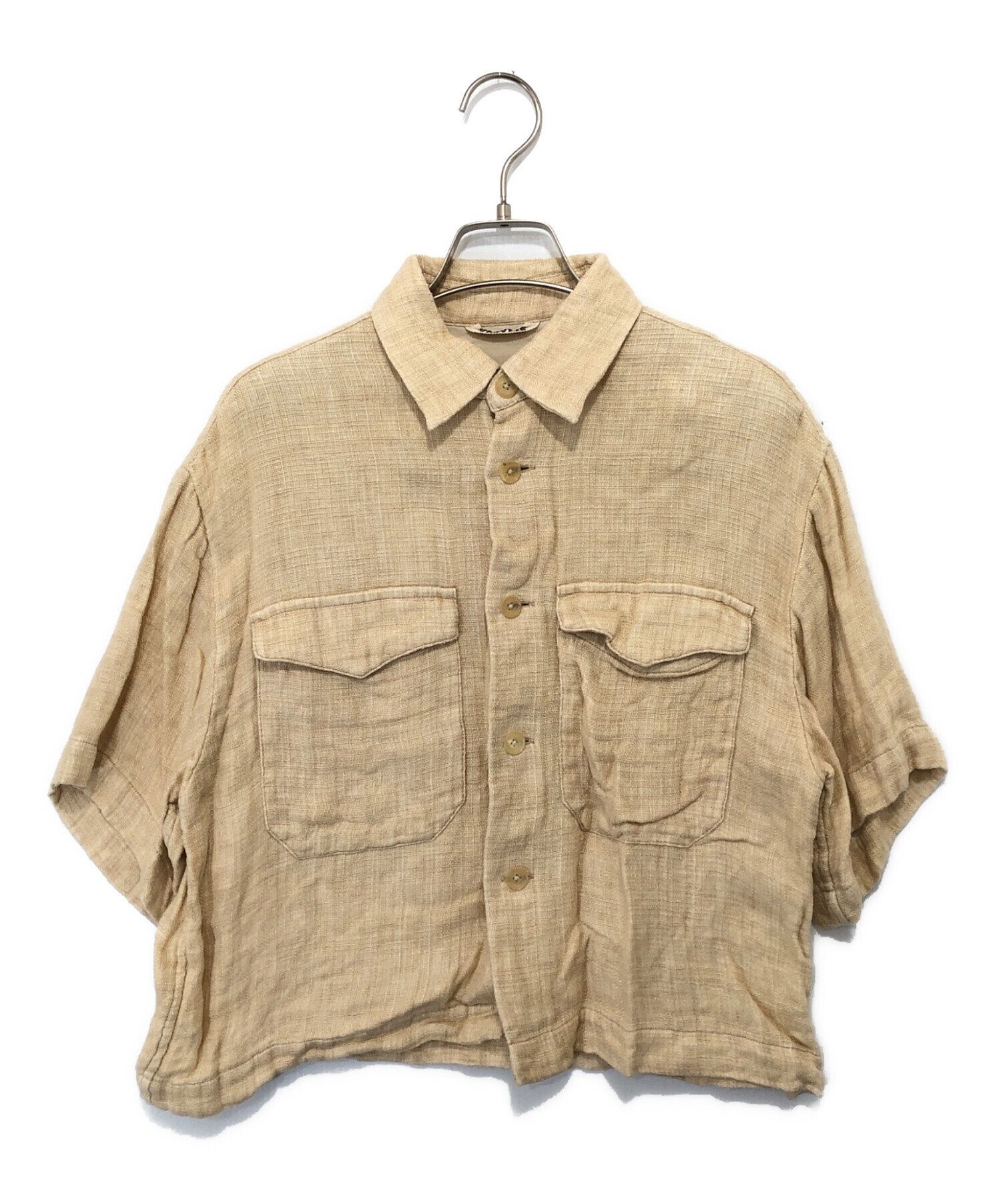 中古・古着通販】AURALEE (オーラリー) LINEN DOUBLE FACE HALF