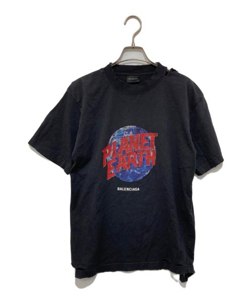 BALENCIAGA(バレンシアガ) サイズ:2 PRANET EARTH OVERSIZED T-SHIRT