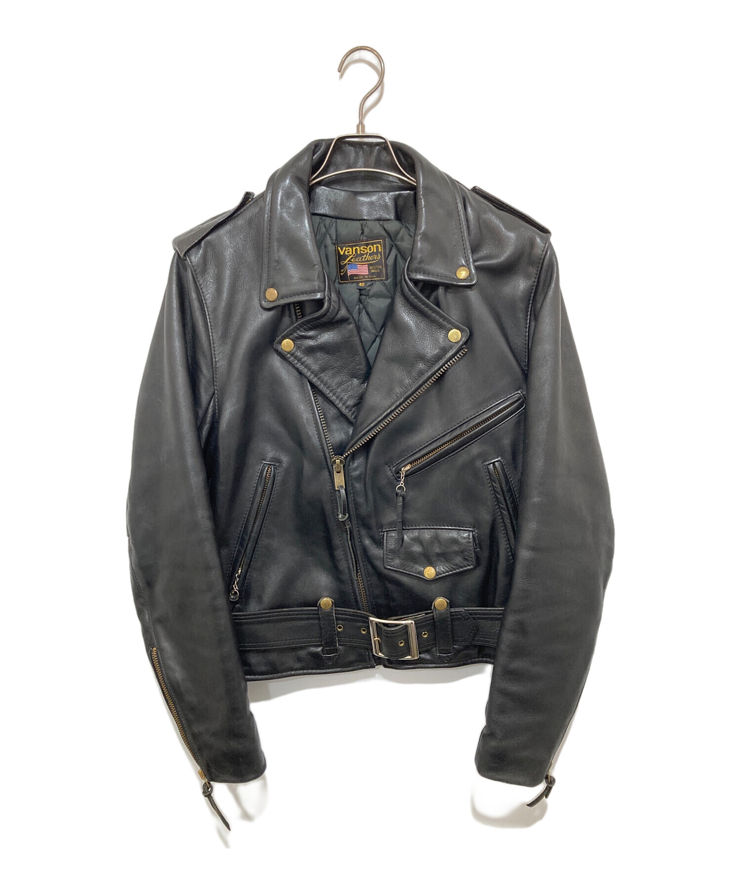 中古・古着通販】VANSON(バンソン) (バンソン) C2 ライダース