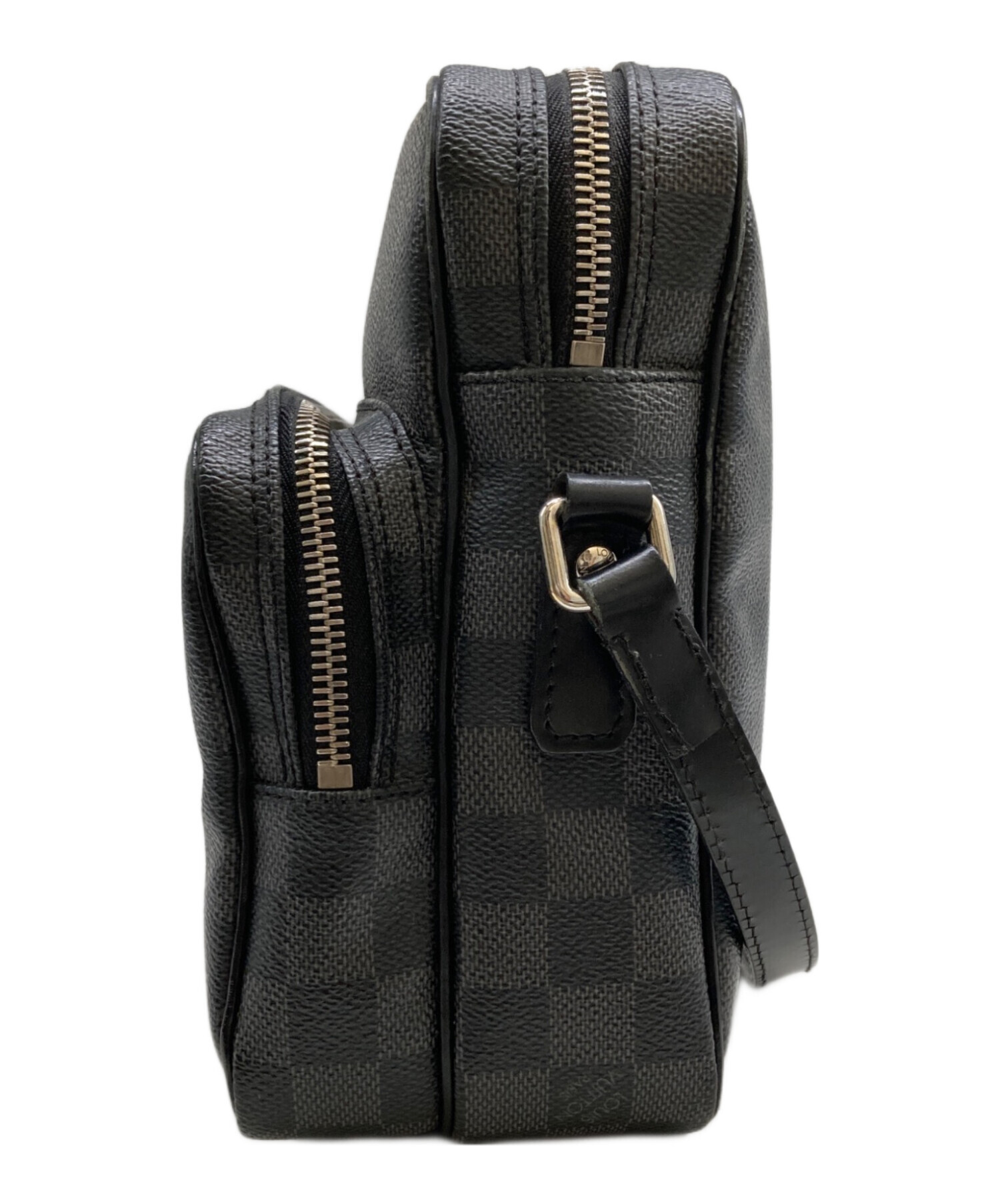 ルイヴィトン LouisVuitton N41446 ショルダー ダミエ ルイ・ヴィトン LOUIS VUITTON レム N41446 ブラック ダミエ・グラ