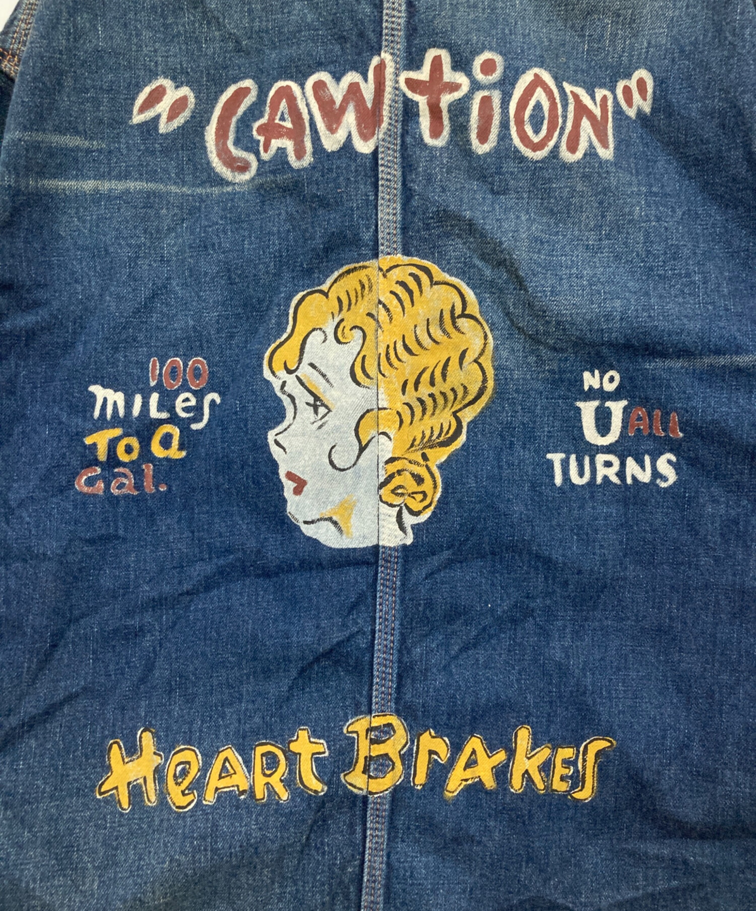 23年タグ付き未使用 BY GLADHAND Denim LIZZY M 中古・古着通販】GLAD HAND (グラッドハンド) LIZZY Denim Jacket HAND