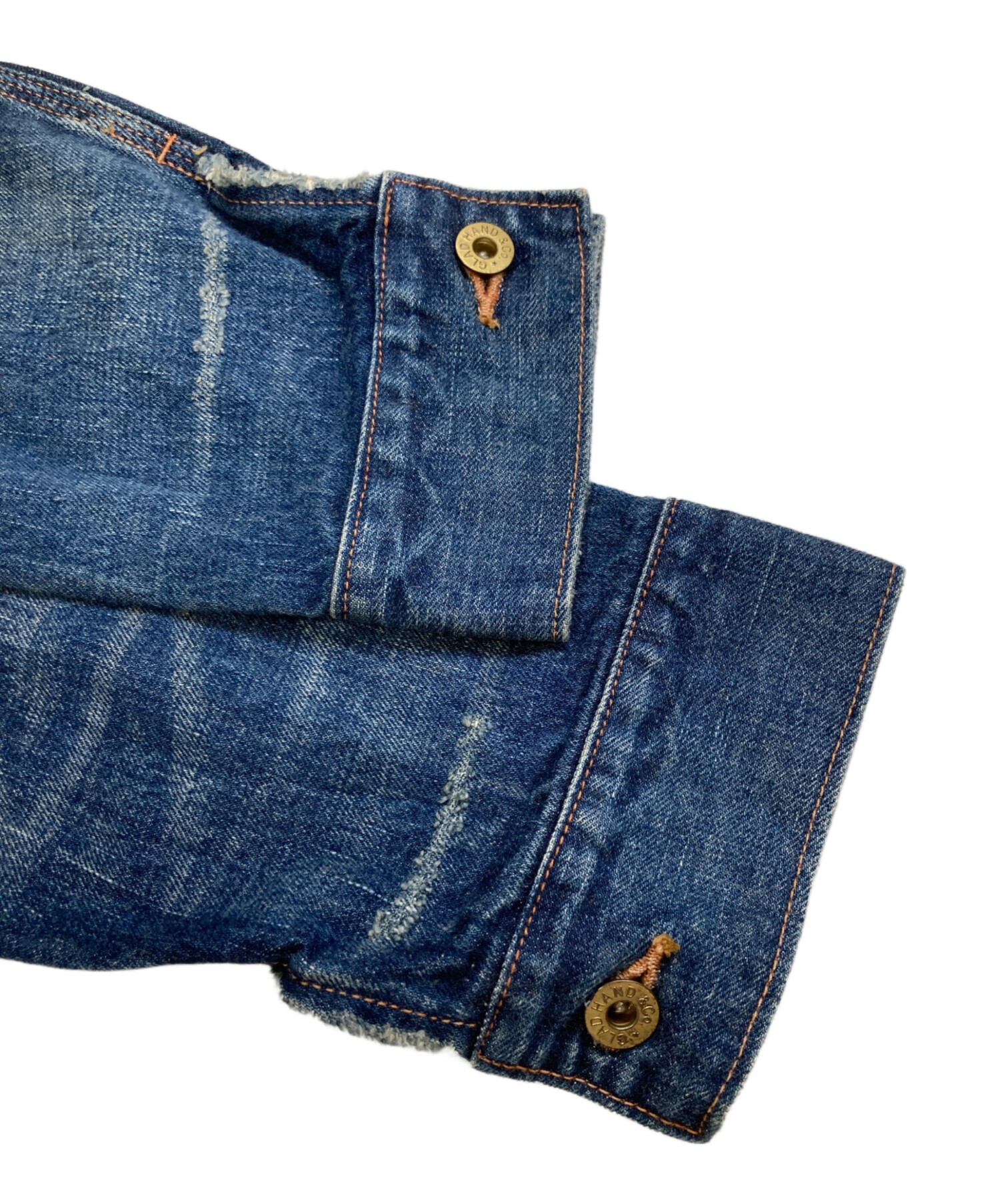 中古・古着通販】GLAD HAND (グラッドハンド) LIZZY Denim Jacket HAND