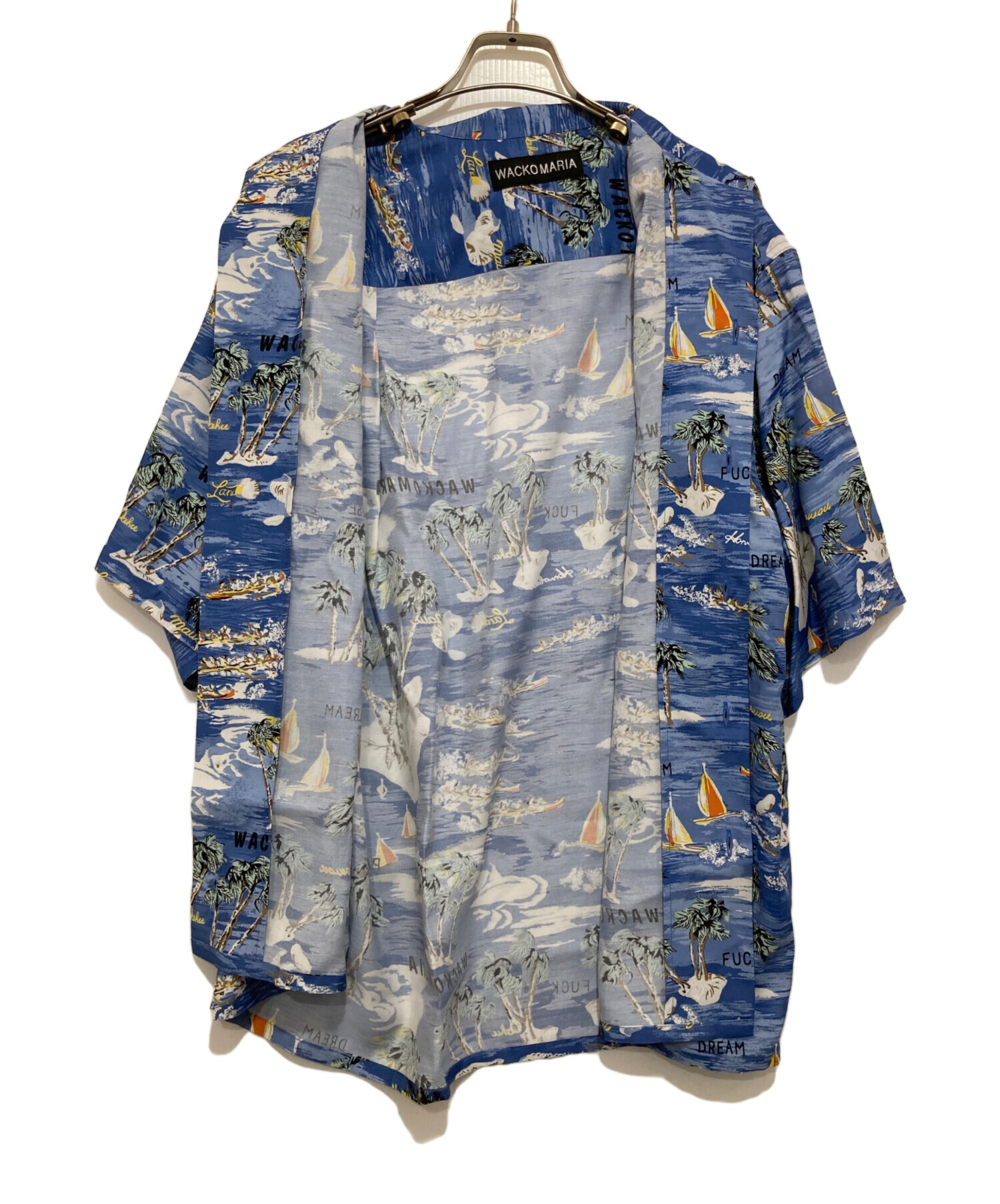 中古・古着通販】WACKO MARIA (ワコマリア) HAWAIIAN SHIRT ブルー