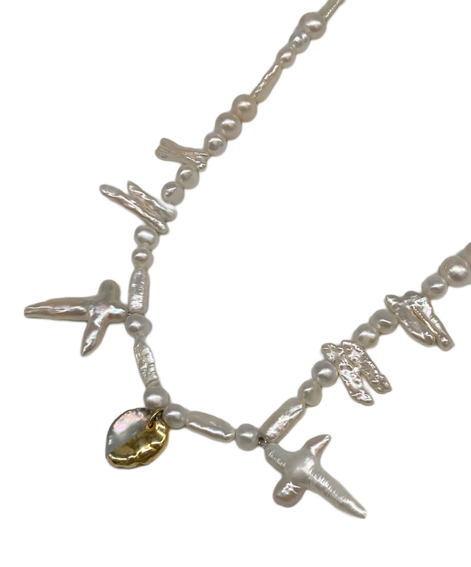 中古・古着通販】Preek (プリーク) パールネックレス ホワイト