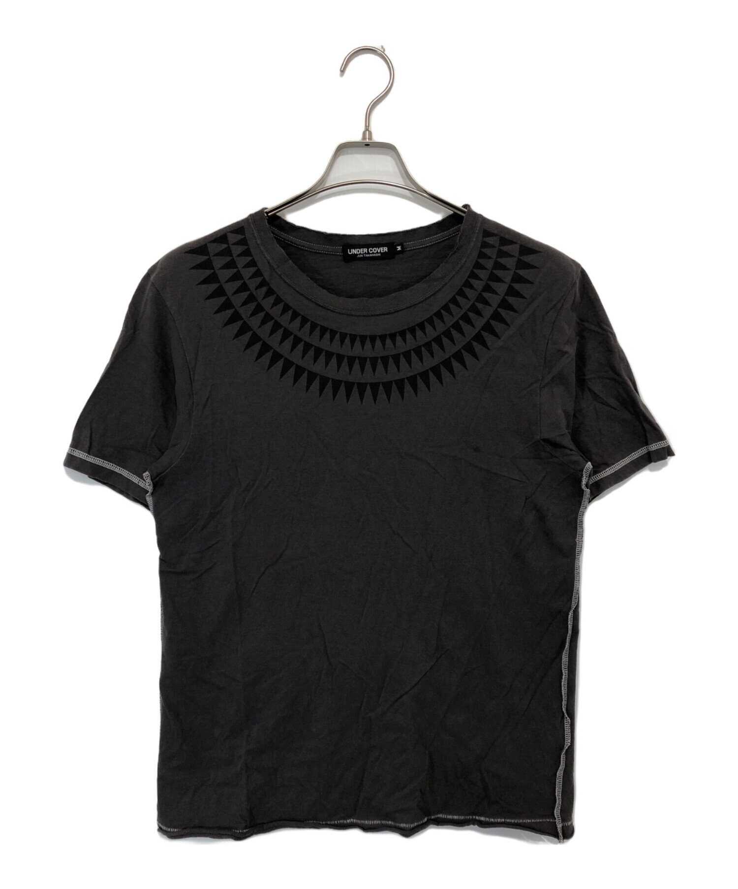 中古・古着通販】UNDERCOVER (アンダーカバー) GIZ柄Tシャツ プリントT