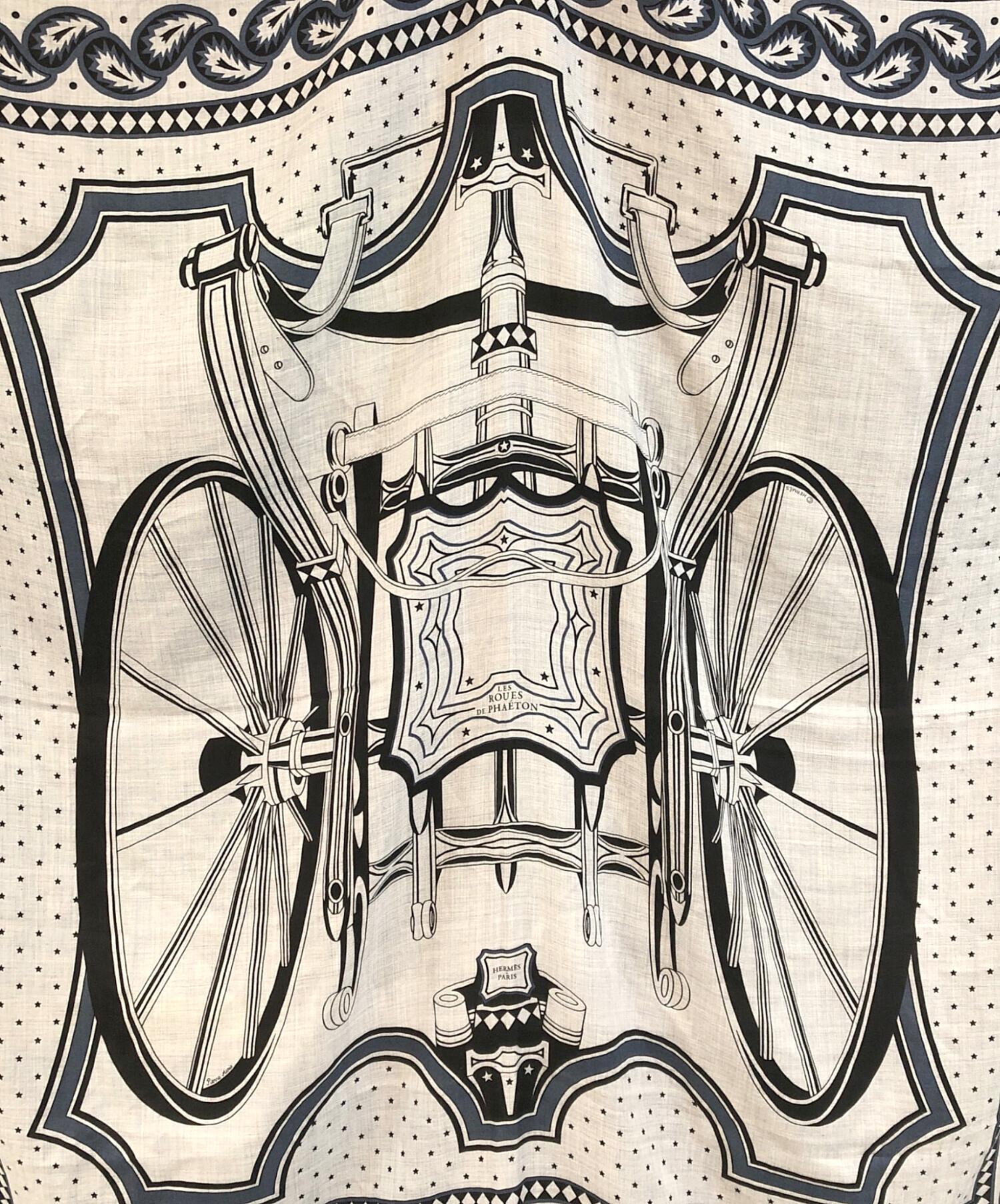 中古・古着通販】HERMES (エルメス) Les Roues de Phaeton 四輪馬車の