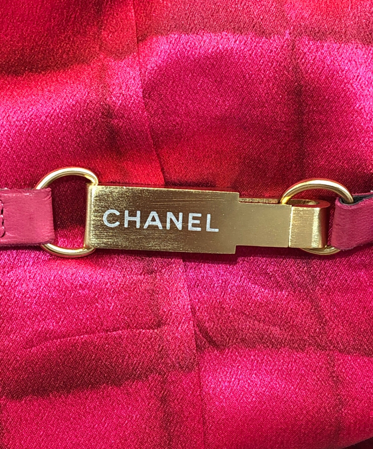 CHANEL シャネル 長袖シルクシャツワンピース チョコバーデザイン 36 中古・古着通販】CHANEL (シャネル) チョコバー 長袖シルクシャツ