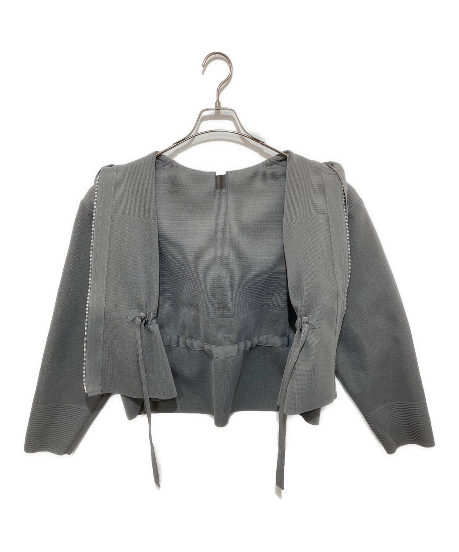 CFCL シーエフシーエル　ハイツイストミランフーディー　パーカー　グレー 中古・古着通販】CFCL (シーエフシーエル) HIGH TWIST MILAN HOODIE